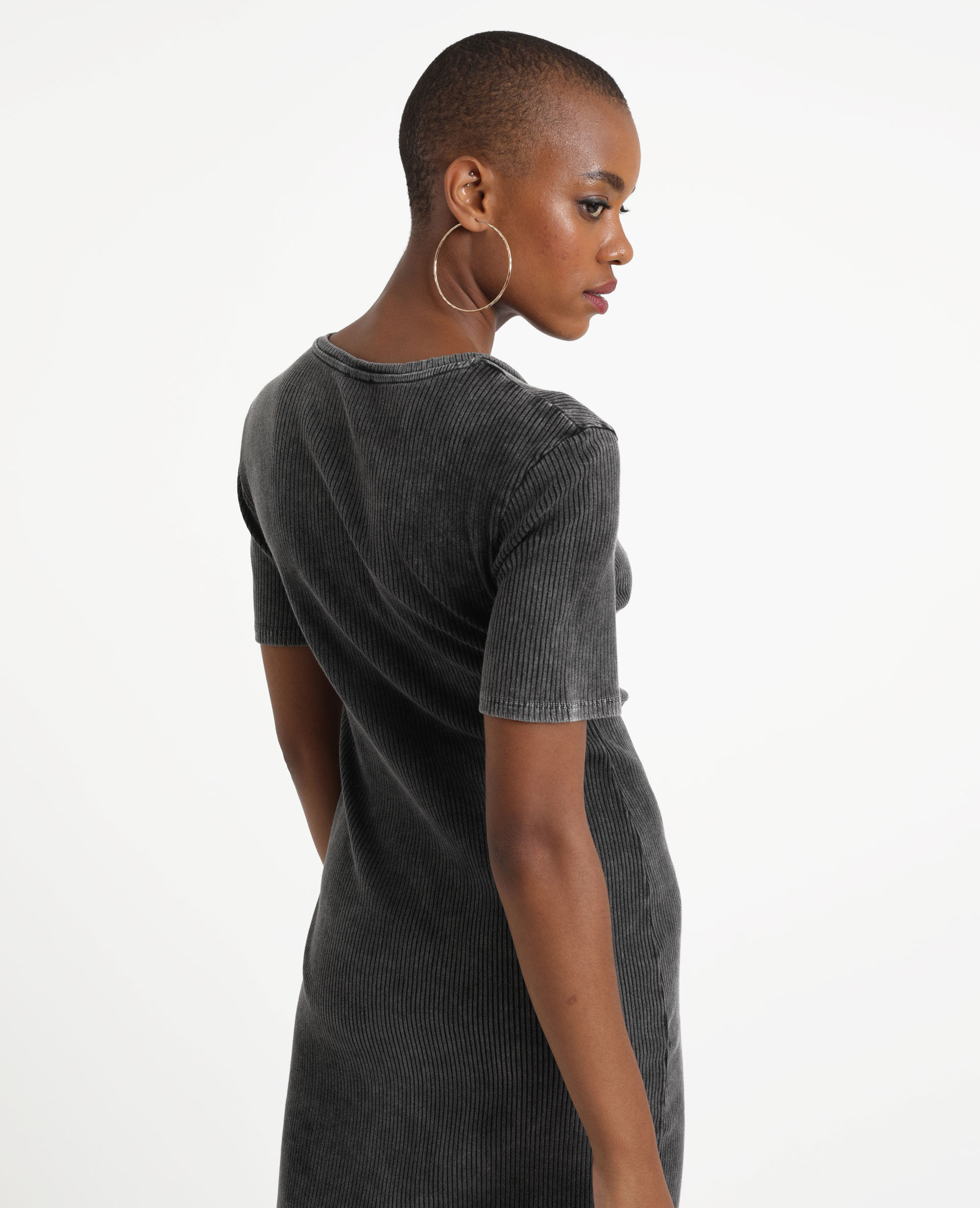 Robe t-shirt gris - 781316817I08 | Pimkie