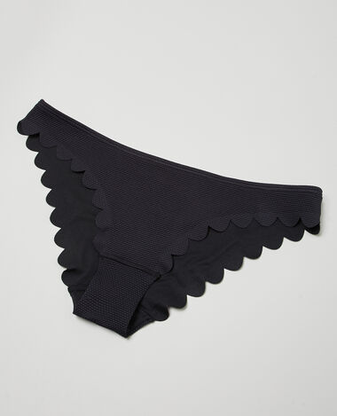 Bas de maillot de bain pétales noir - Pimkie