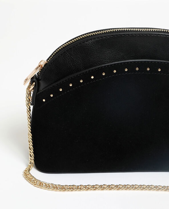 Sac demi-lune noir - Pimkie