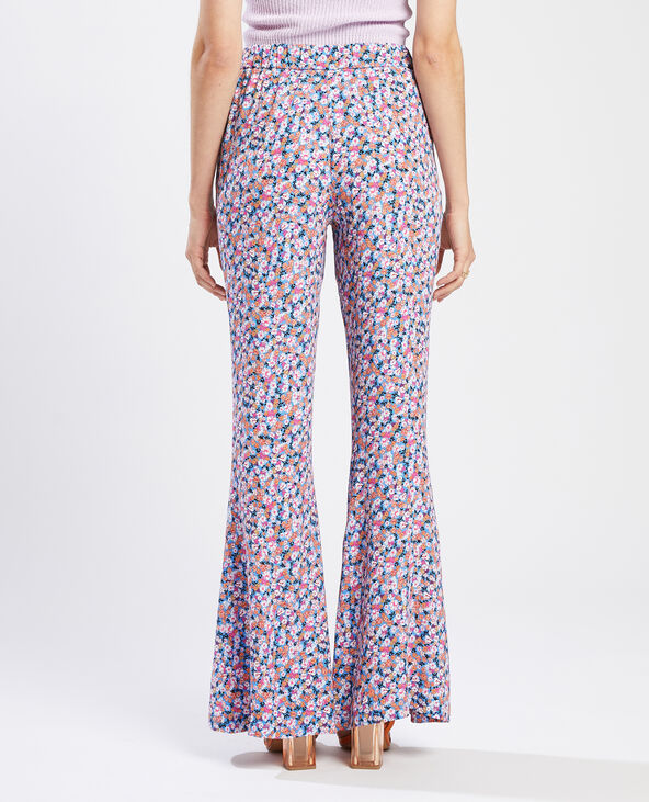 Pantalon flare SMALL bleu électrique - Pimkie