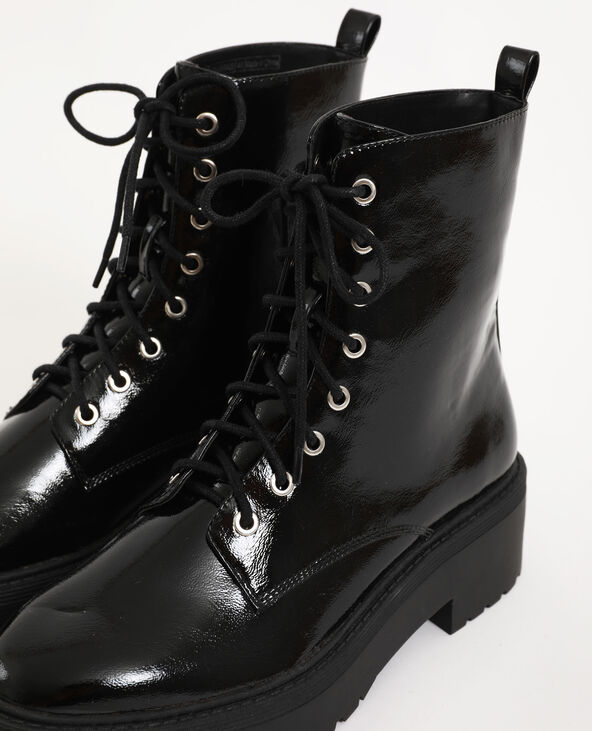Bottines plateforme noir - Pimkie