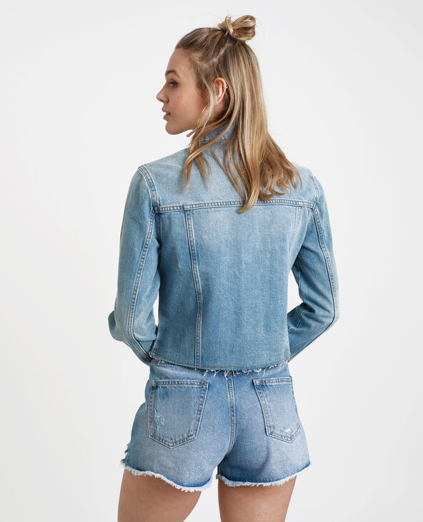 Veste en jean courte