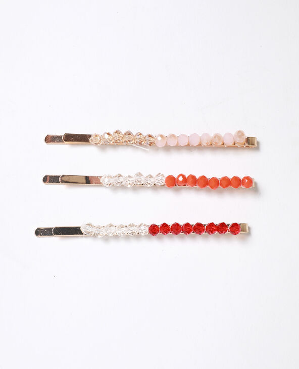 Lot de 3 barrettes doré - Pimkie