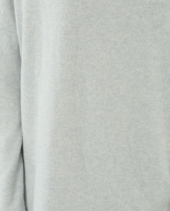 Pull à col bateau bleu - Pimkie