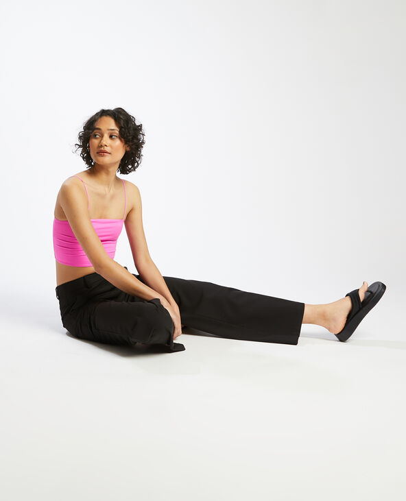 Brassière fines bretelles rose fluo - Pimkie