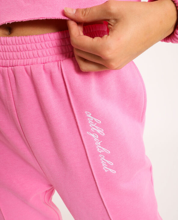 Pantalon molleton rose - Pimkie