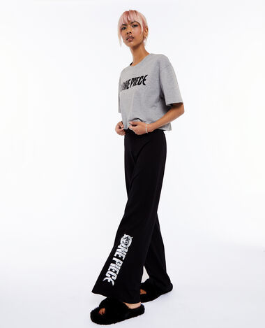 Ensemble pyjama One Piece gris chiné - Pimkie