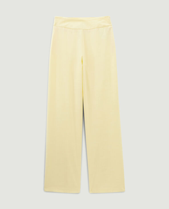 Pantalon fluide jaune - Pimkie