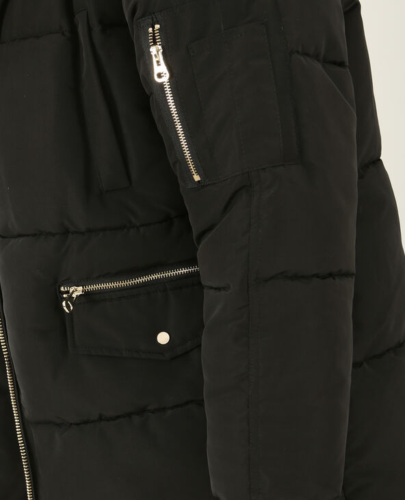 Doudoune longue XL noir - Pimkie