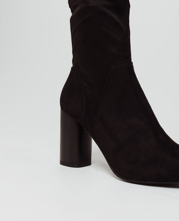 Bottines à talons noir - Pimkie