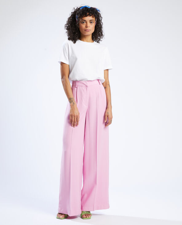 Pantalon wide leg rose - Pimkie