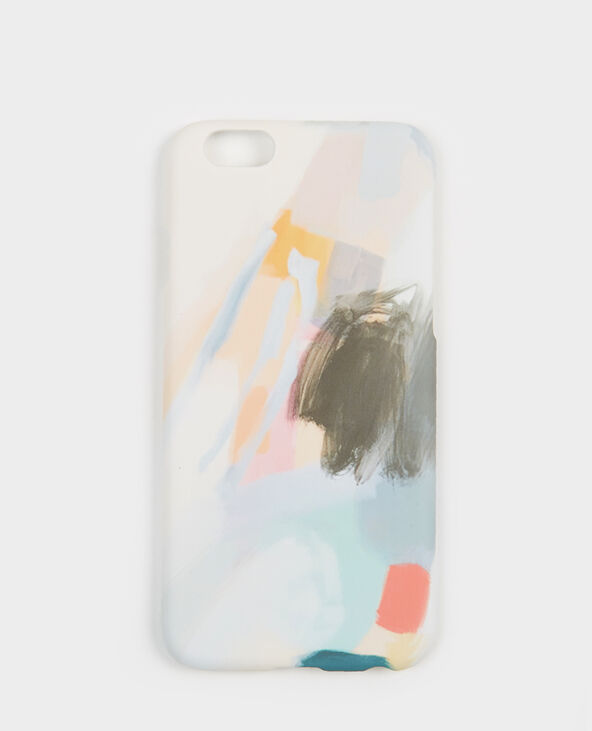 Coque compatible iPhone peinture bleu - Pimkie