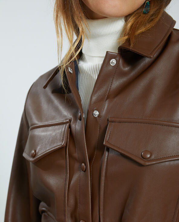 Veste simili cuir