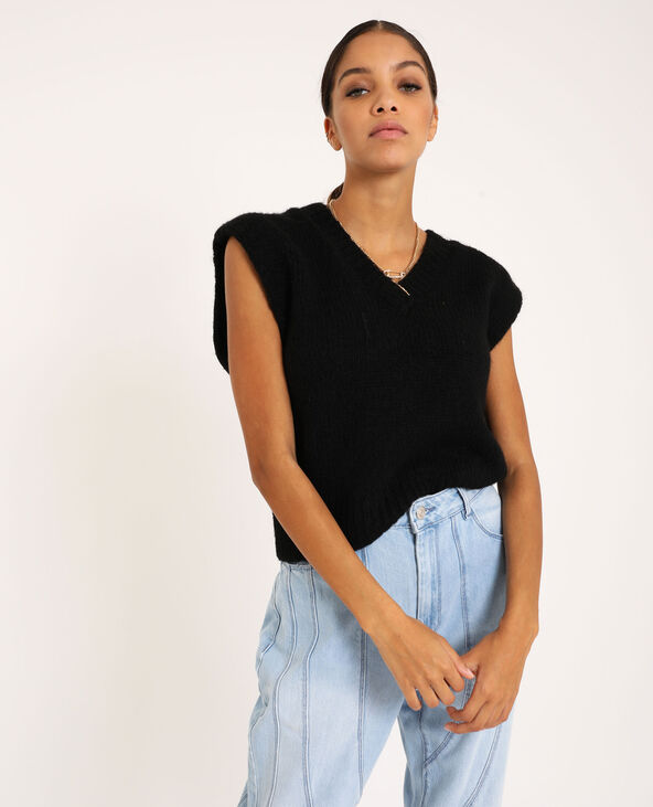 Pull sans manche