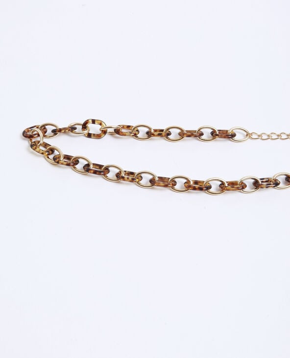 Ceinture chaine orange - Pimkie