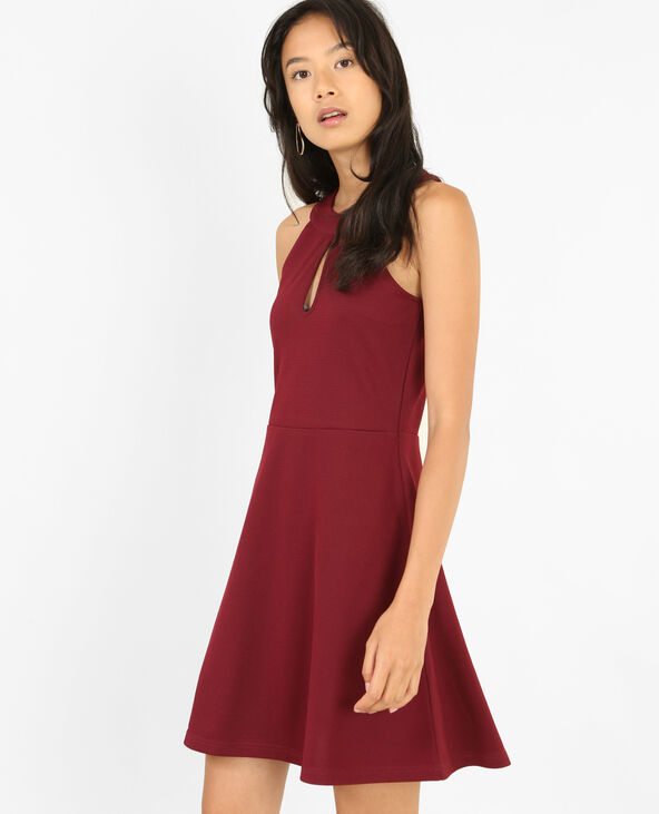 Robe patineuse bordeaux top