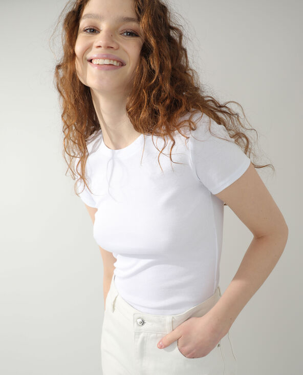 Lot de 3 t-shirts basiques manches courtes gris chiné - Pimkie
