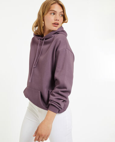 Sweat capuche oversize lilas - Pimkie
