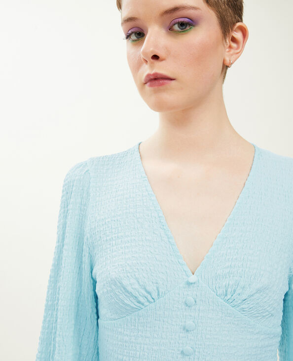 Top manches ballons bleu clair - Pimkie