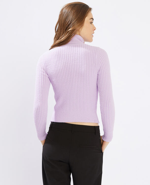 Pull col roulé lilas - Pimkie
