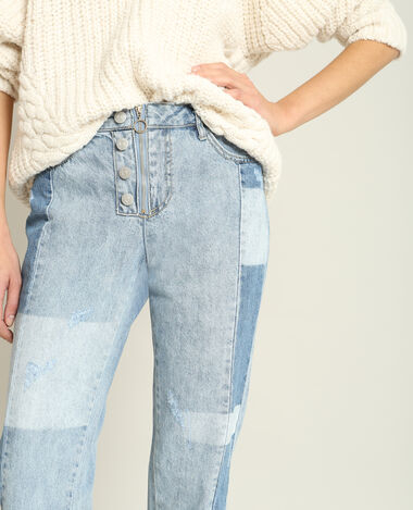 Jean droit mid waist Autres - Pimkie