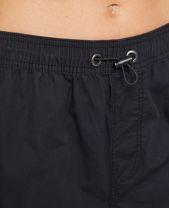Pantalon parachute ceinture élastiquée noir - Pimkie