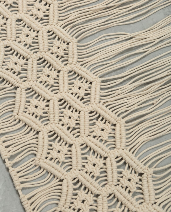 Tête de lit macramé blanc - Pimkie