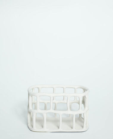 Cagette de rangement blanc - Pimkie