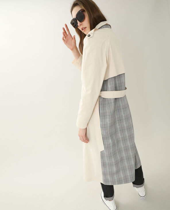 Trench long rose clair - Pimkie