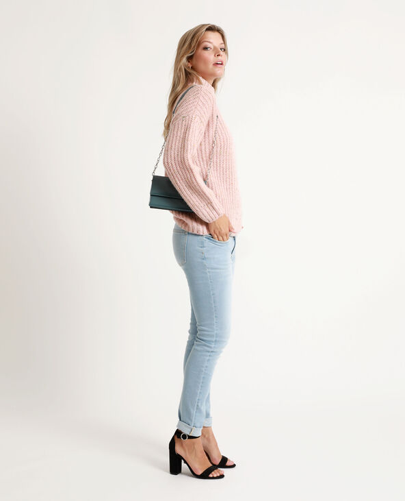 Pull chiné rose - Pimkie