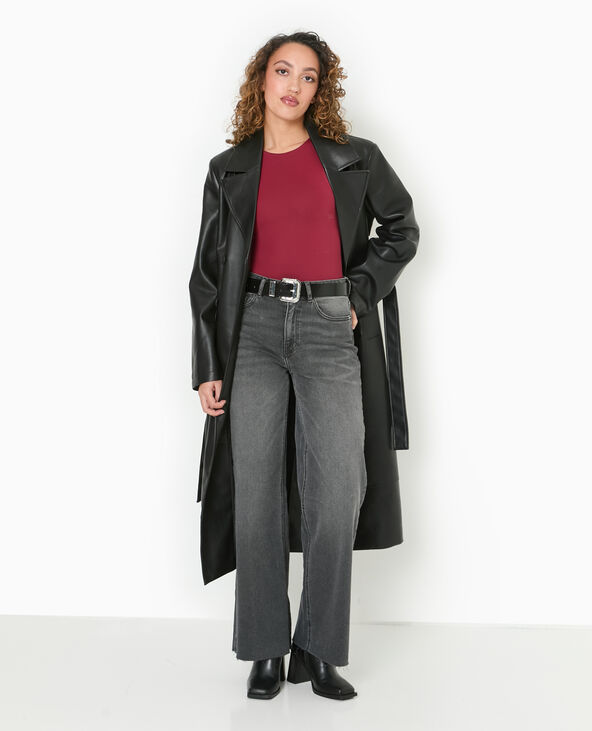 Body sans manches bordeaux - Pimkie