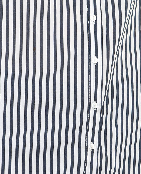 Chemisier rayé sans manches bleu marine - Pimkie