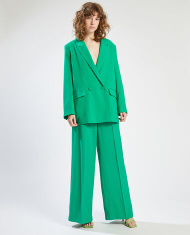 Pantalon wide leg vert olive - Pimkie