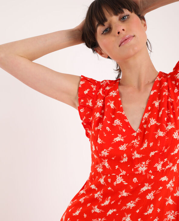 Robe longue rouge pimkie outlet
