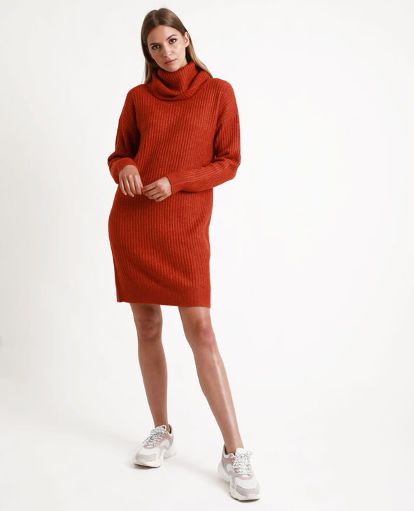 Robe pull orange - Pimkie