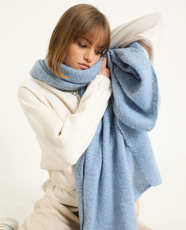 Echarpe douce bleu clair - Pimkie