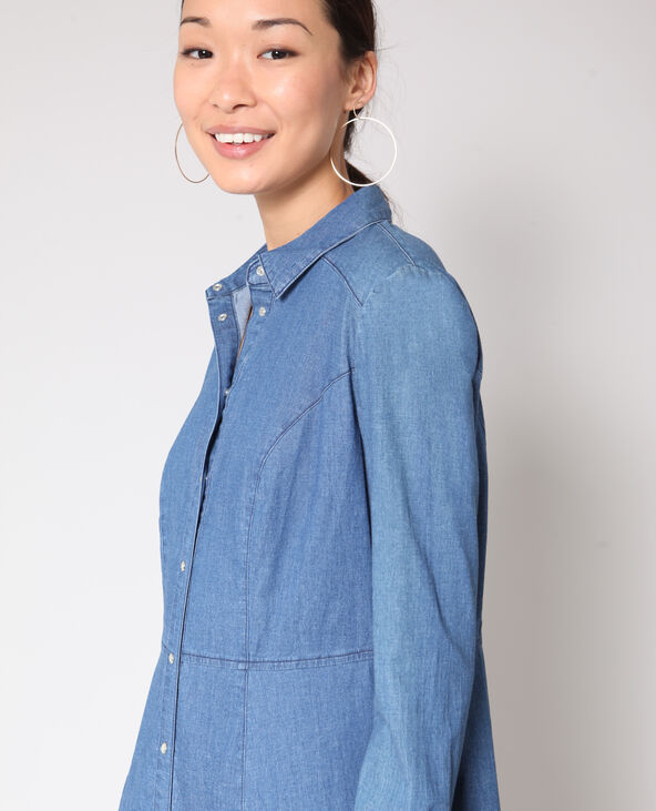 Robe en jean bleu - Pimkie