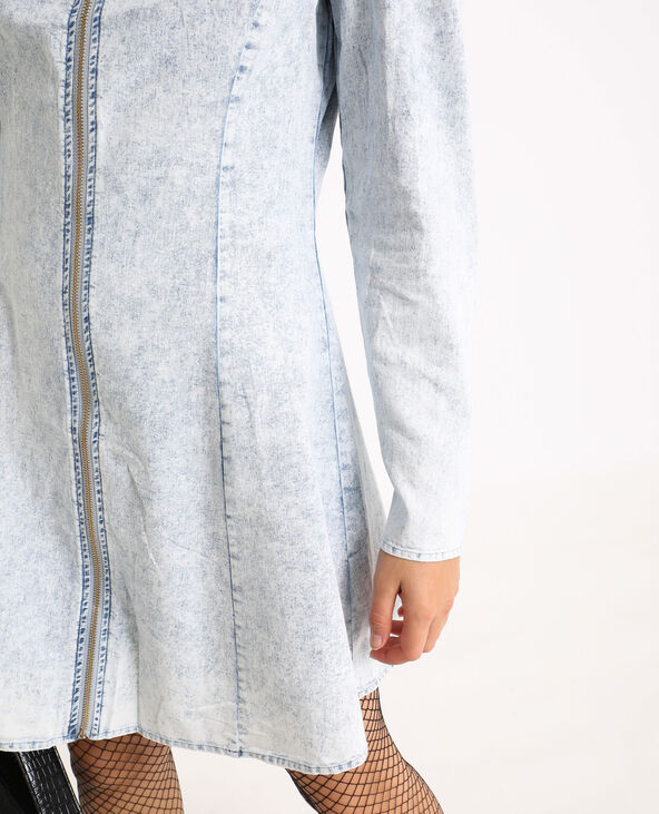 Robe en jean bleu - Pimkie