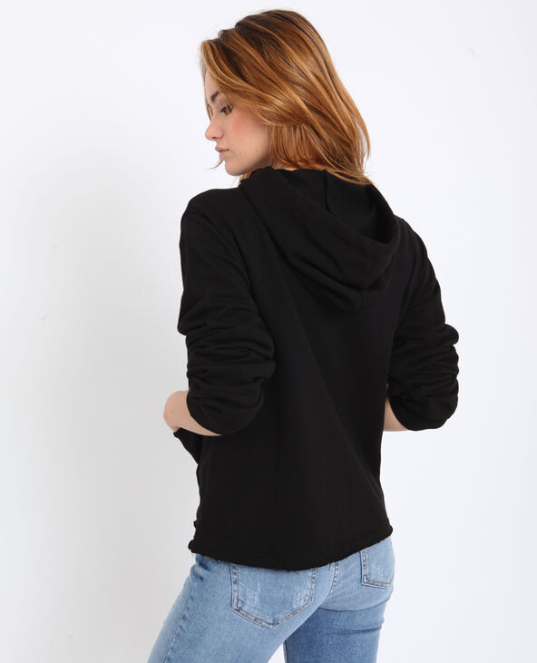 Gilet a capuche