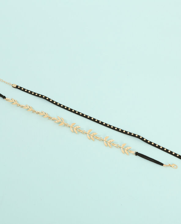 Colliers choker doré - Pimkie