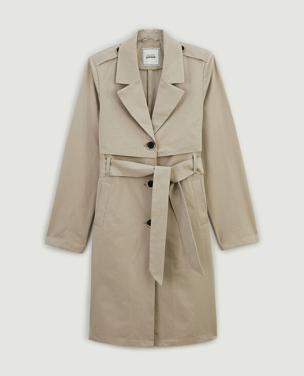 Trench basique beige - Pimkie
