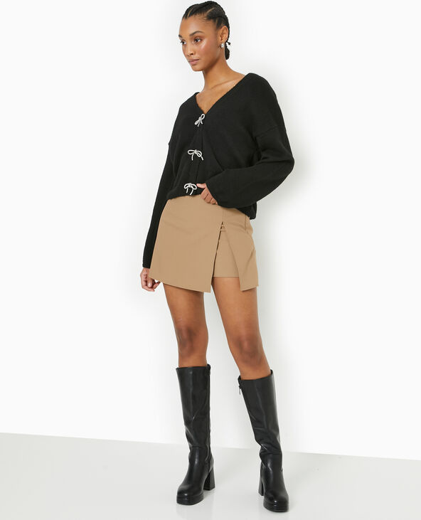 Jupe-short courte camel - Pimkie