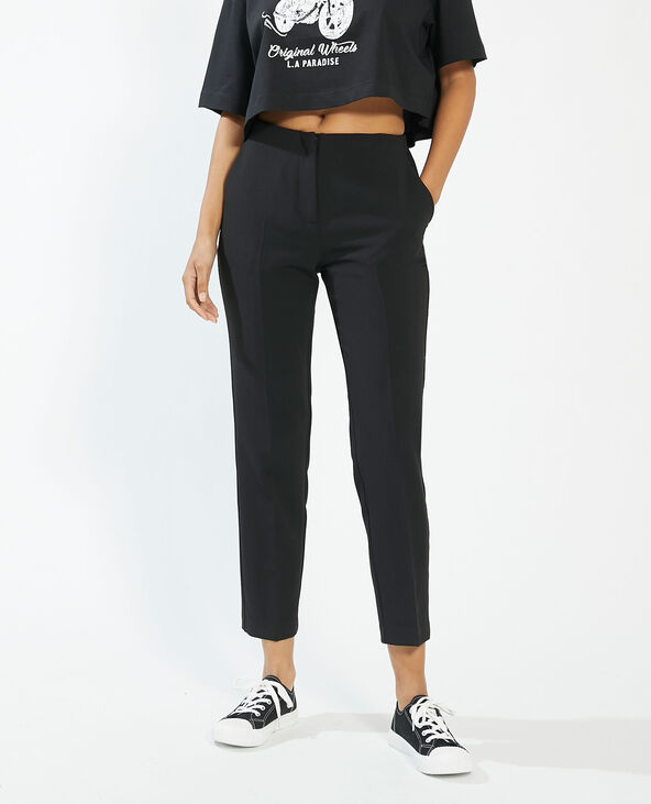 Pantalon cigarette noir - Pimkie