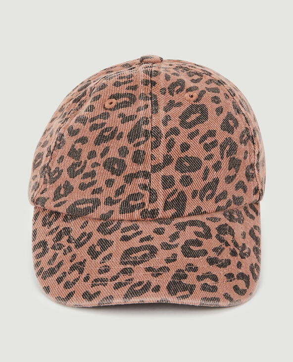 Casquette motif léopard marron - Pimkie