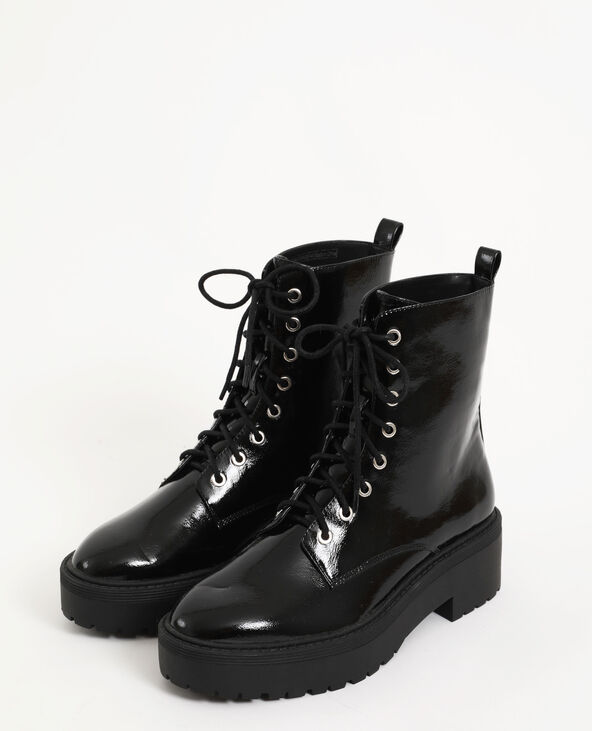 Bottines plateforme noir - Pimkie