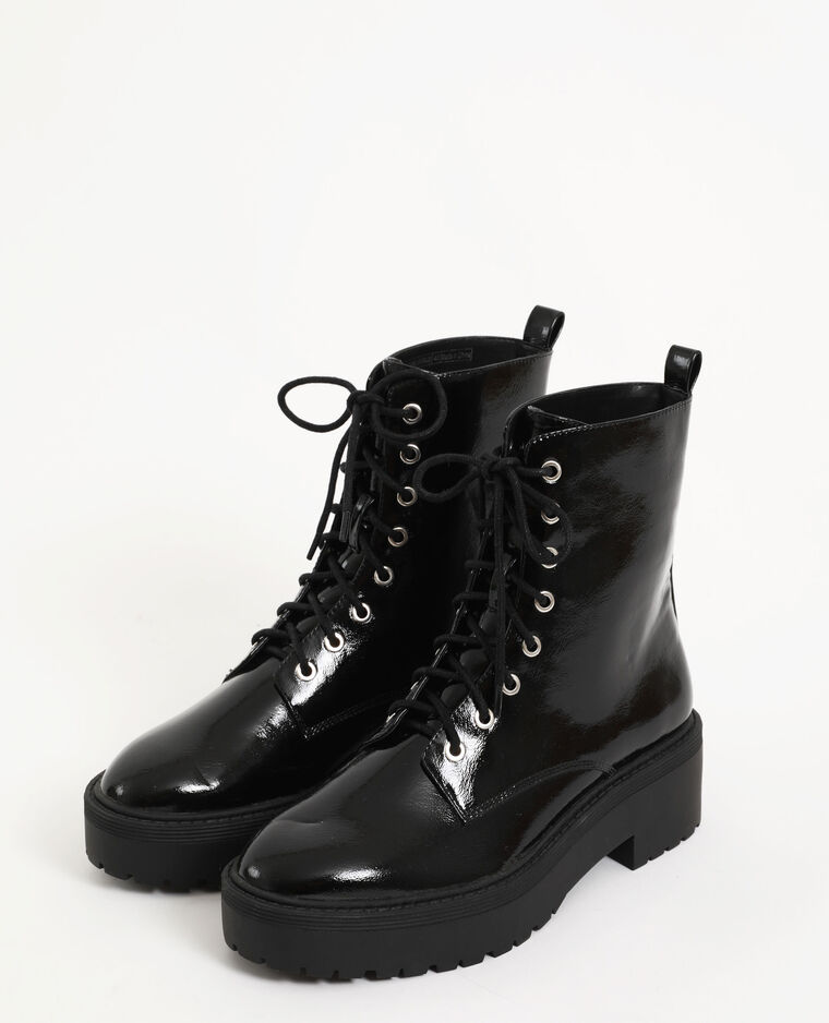 Bottines plateforme noir - Pimkie