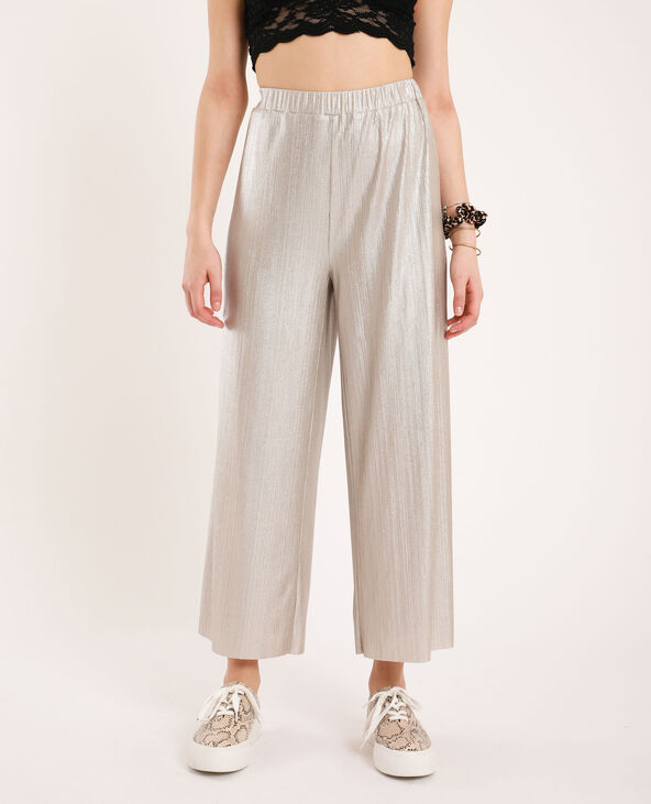 Pantalon à jambes larges orange - Pimkie