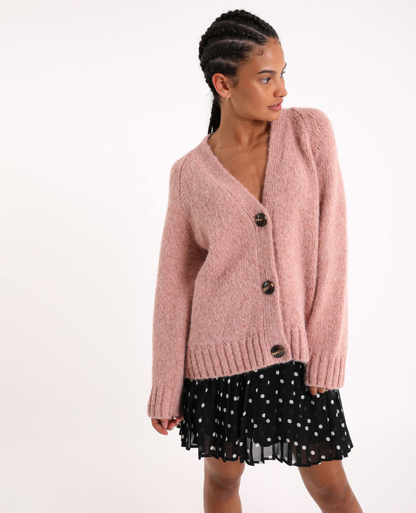 Gilet ample rose - Pimkie