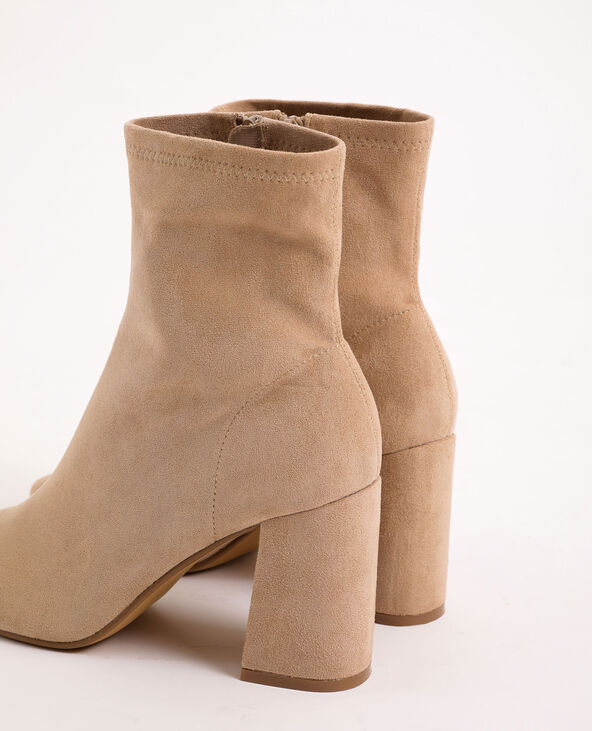 Bottines beige pimkie clearance