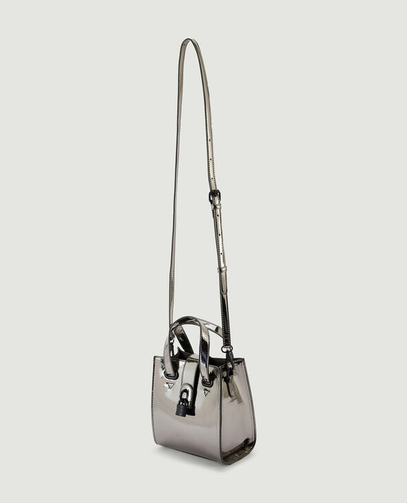 Sac boxy avec petit cadenas gris foncé - Pimkie